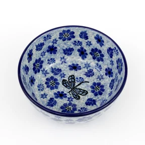 Miska ceramiczna 017 v-0,25l <br>1443X Ważka w kwiatach